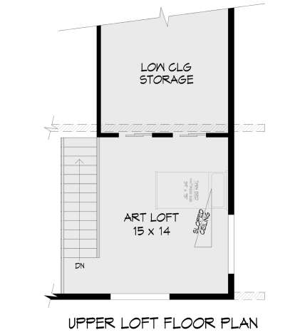 Loft for House Plan #940-00860