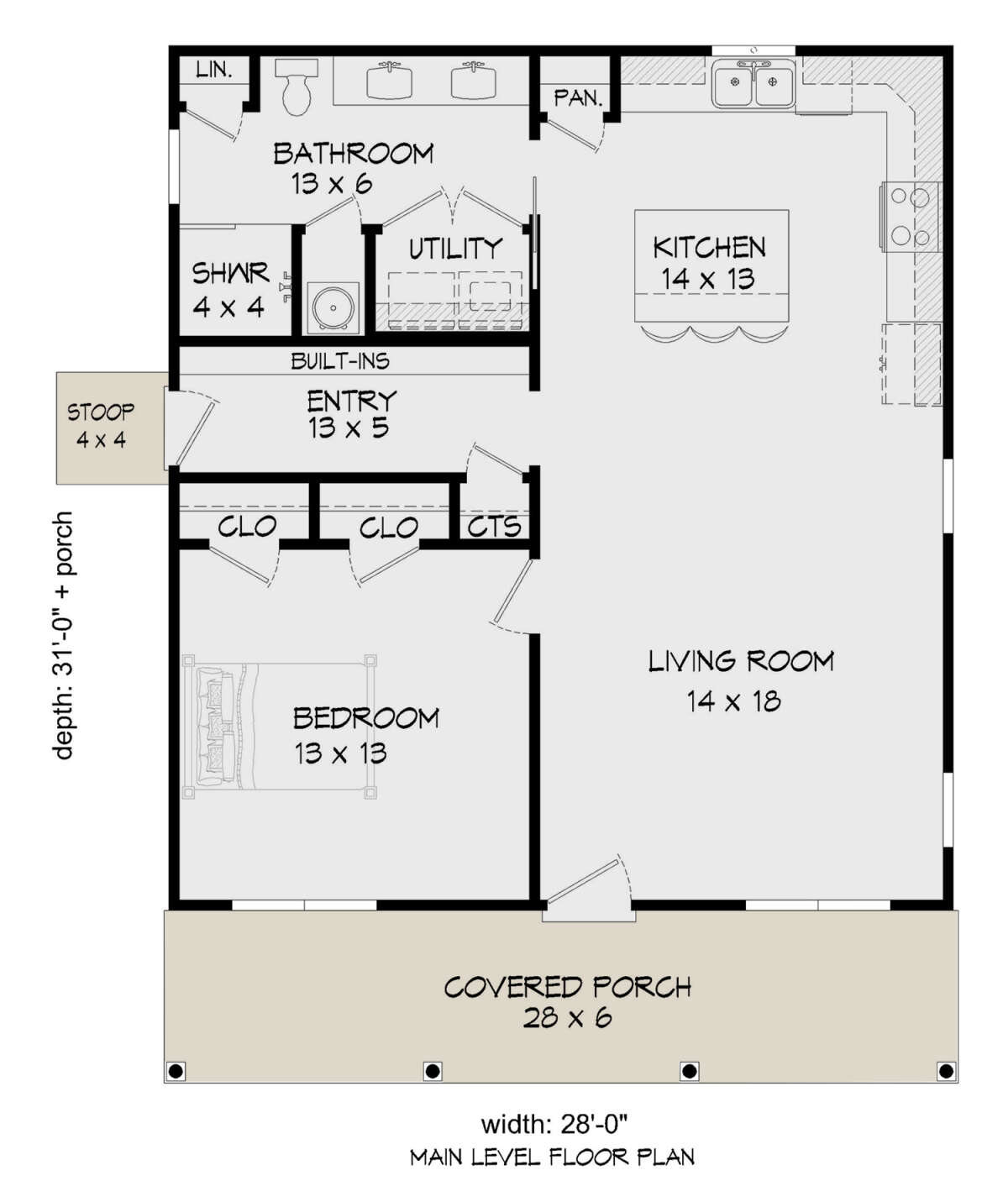 Main Floor  for House Plan #940-00861