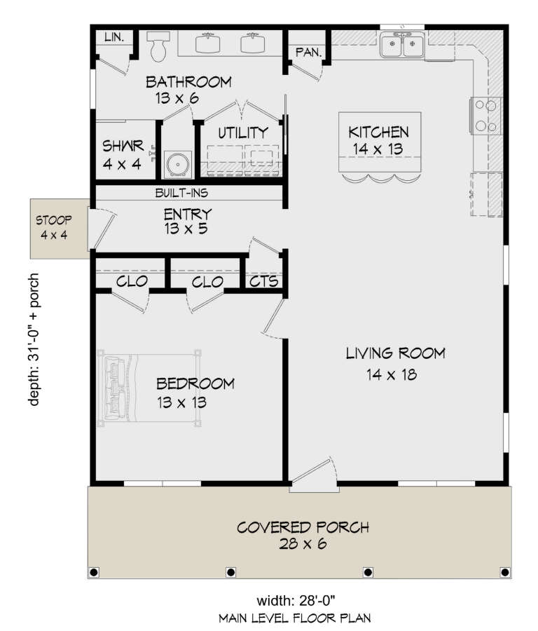 House Plan House Plan #29607 Drawing 1