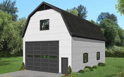 Barn House Plan #940-00862 Elevation Photo