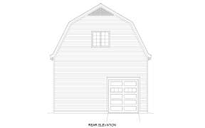 Barn House Plan #940-00862 Elevation Photo