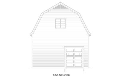Barn House Plan #940-00862 Elevation Photo