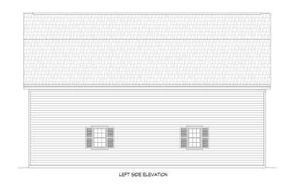 Barn House Plan #940-00862 Elevation Photo