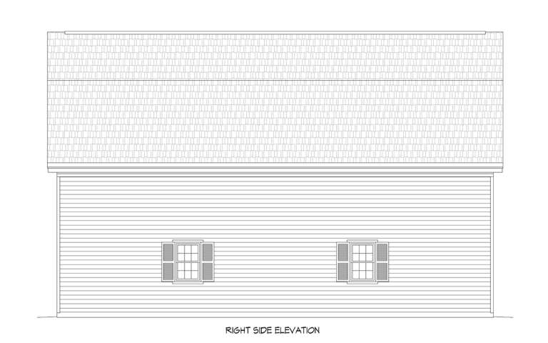Barn House Plan #940-00862 Elevation Photo
