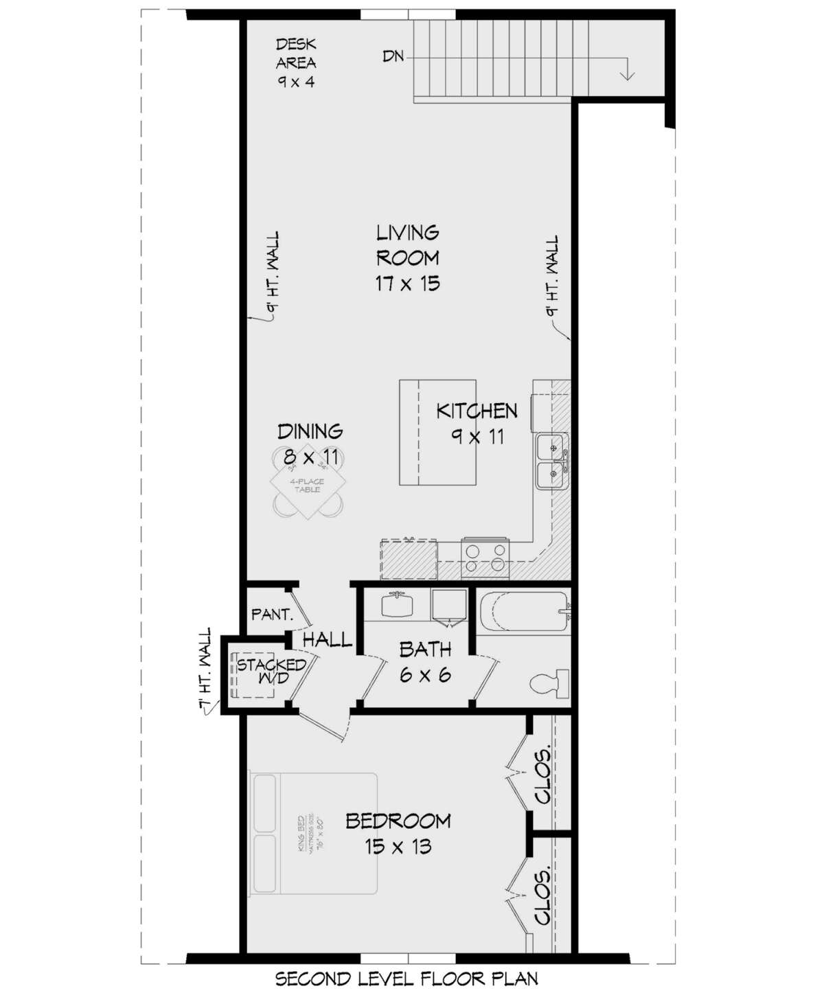Second Floor for House Plan #940-00862