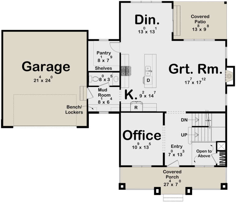 House Plan House Plan #29609 Drawing 1