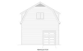 Barn House Plan #940-00863 Elevation Photo
