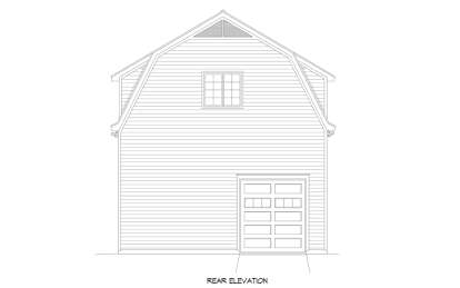 Barn House Plan #940-00863 Elevation Photo