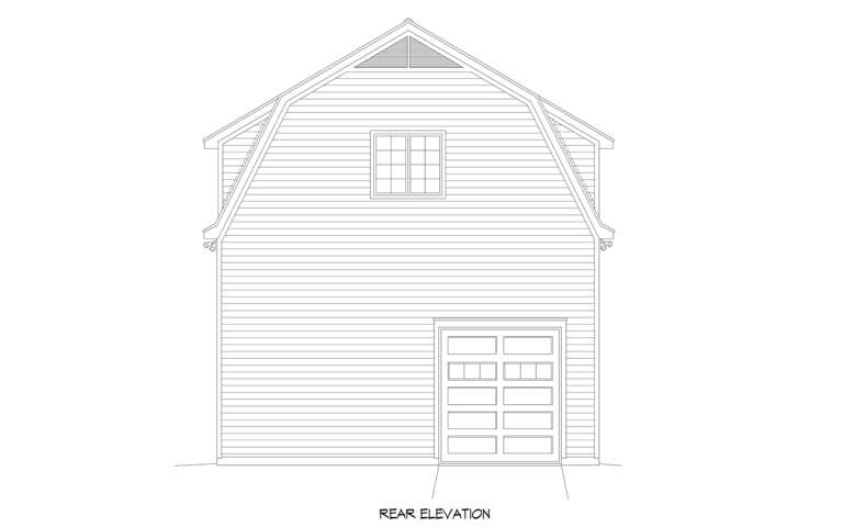 Barn House Plan #940-00863 Elevation Photo