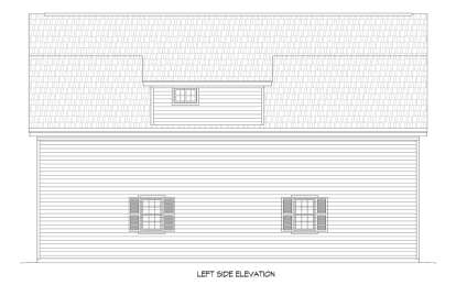 Barn House Plan #940-00863 Elevation Photo