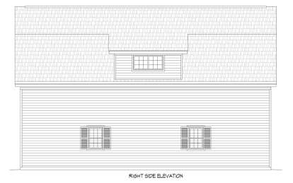 Barn House Plan #940-00863 Elevation Photo
