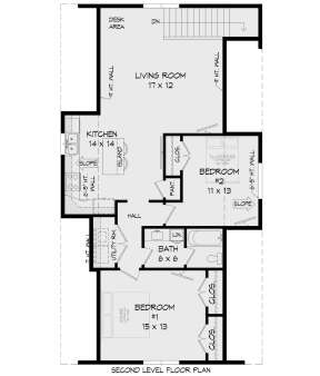 Second Floor for House Plan #940-00863