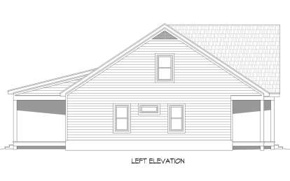 Country House Plan #940-00864 Elevation Photo