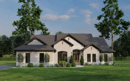 European House Plan #8318-00356 Elevation Photo