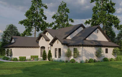 European House Plan #8318-00356 Elevation Photo