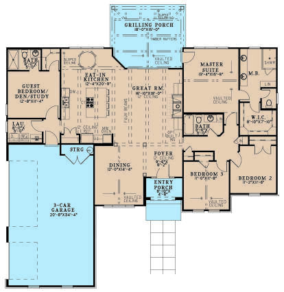 Main Floor  for House Plan #8318-00356