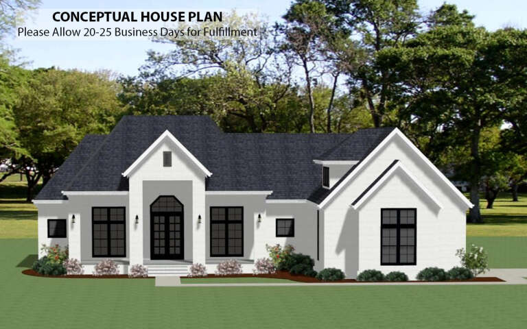 House Plan House Plan #29616 Front Elevation 