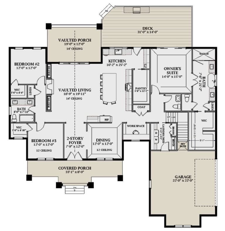 House Plan House Plan #29616 Drawing 1