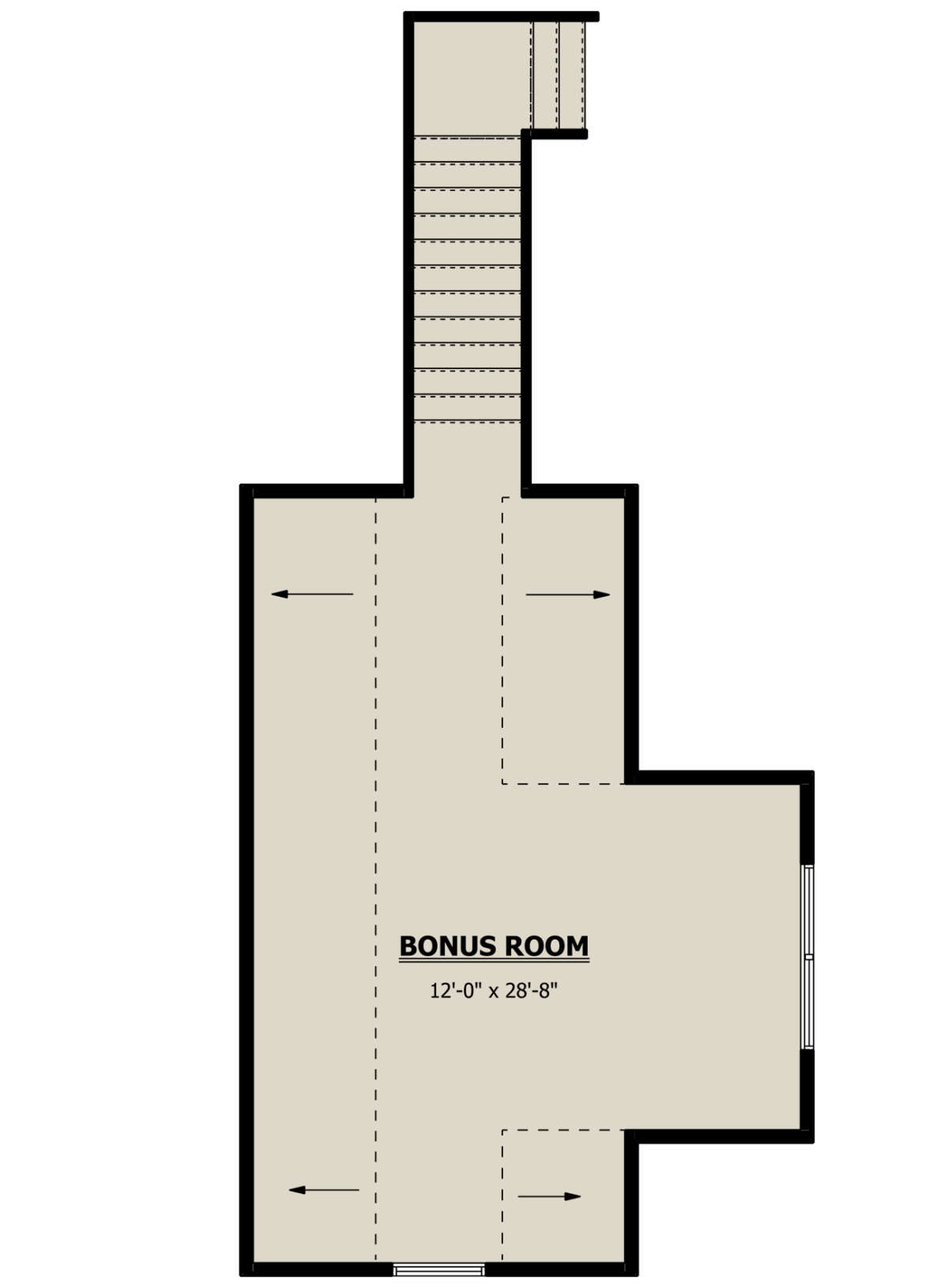 Bonus Room for House Plan #1958-00002