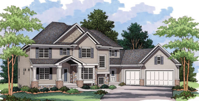 House Plan House Plan #2962 Front Elevation
