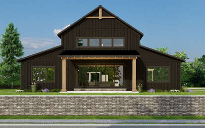 Barn House Plan #5032-00253 Elevation Photo