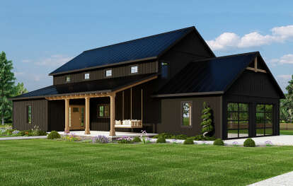 Barn House Plan #5032-00253 Elevation Photo