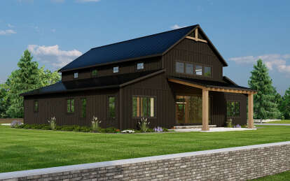 Barn House Plan #5032-00253 Elevation Photo
