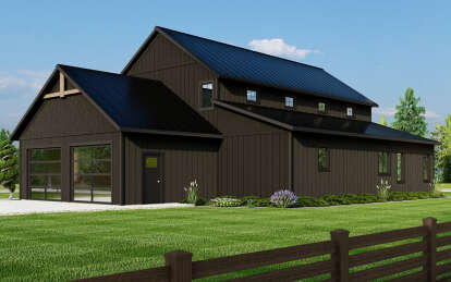 Barn House Plan #5032-00253 Elevation Photo