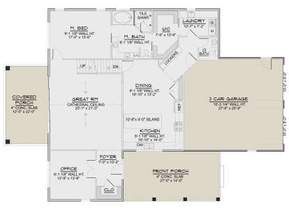 House Plan House Plan #29620 Drawing 1