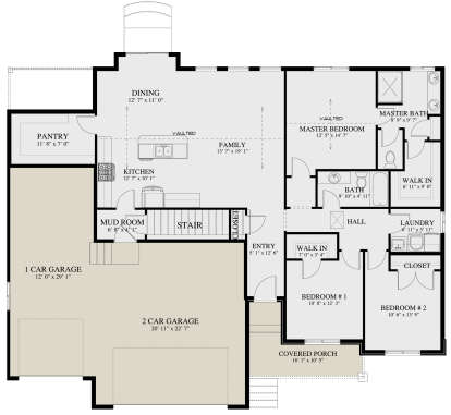 House Plan House Plan #29623 Drawing 1