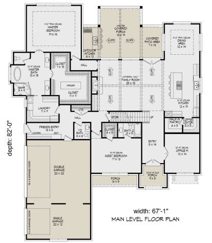 Main Floor  for House Plan #940-00865