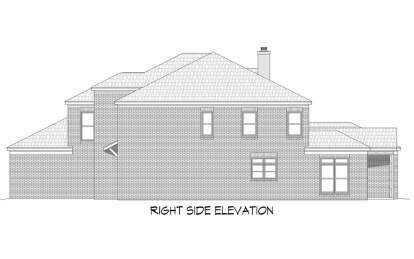 Modern Transitional House Plan #940-00866 Elevation Photo