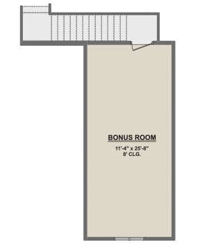 Bonus Room for House Plan #1958-00004