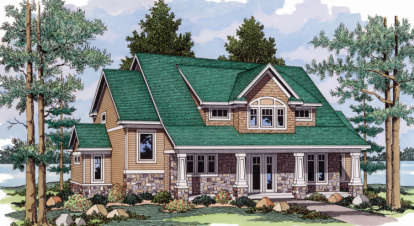 3 Bed, 2 Bath, 3006 Square Foot House Plan - #098-00050