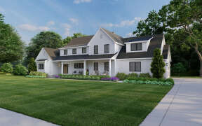 Country House Plan #1958-00005 Elevation Photo
