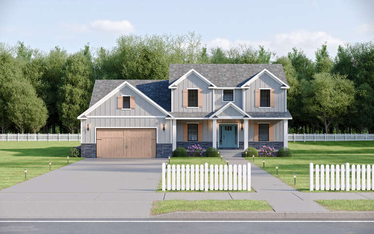 House Plan House Plan #29631 Front Elevation 