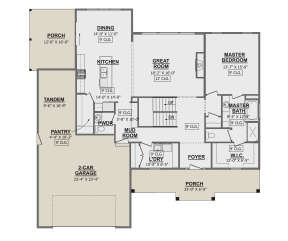Main Floor  for House Plan #1958-00006