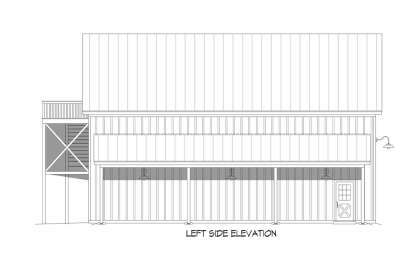 Barn House Plan #940-00867 Elevation Photo
