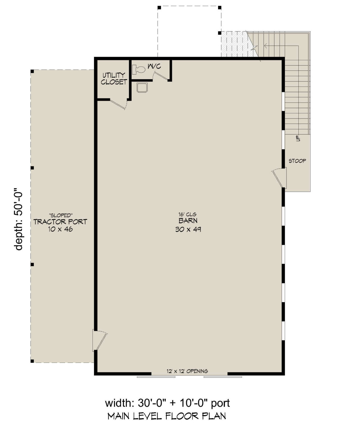 Garage Floor for House Plan #940-00867