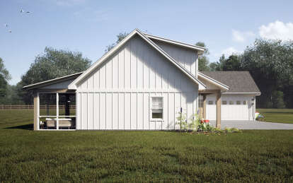 Modern Farmhouse House Plan #7174-00015 Elevation Photo