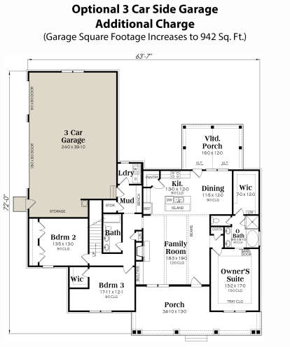 House Plan House Plan #29636 Drawing 4