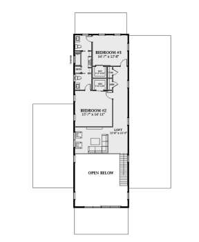 Second Floor for House Plan #6849-00152