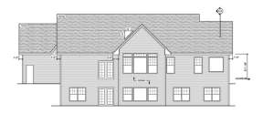 Ranch House Plan #098-00051 Elevation Photo