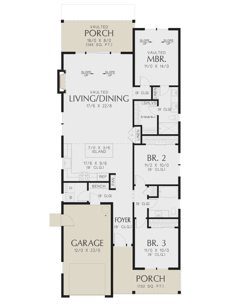 House Plan House Plan #29642 Drawing 1