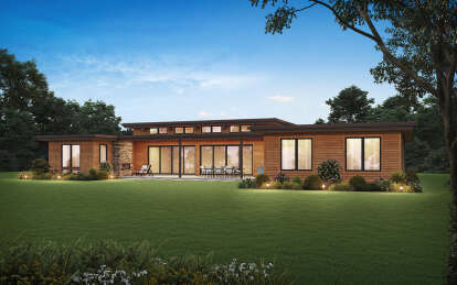 Contemporary Plan: 2,432 Square Feet, 4 Bedrooms, 2.5