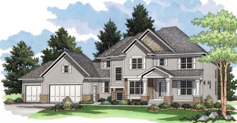 House Plan House Plan #2965 Front Elevation