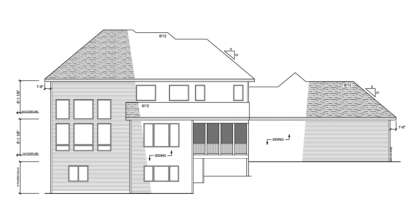 Traditional House Plan #098-00052 Elevation Photo