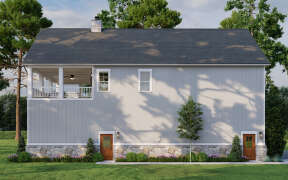 Lake Front House Plan #8318-00358 Elevation Photo