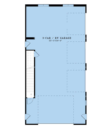 Garage Floor for House Plan #8318-00358