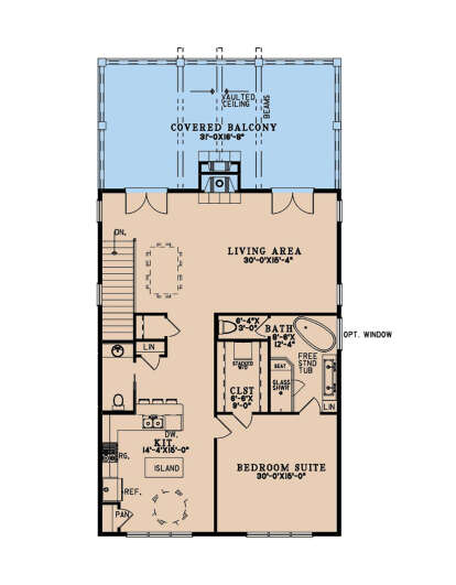 Second Floor for House Plan #8318-00358